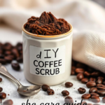 coffee scrub for brightening skin