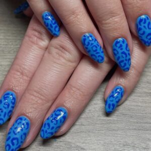 leopard nails